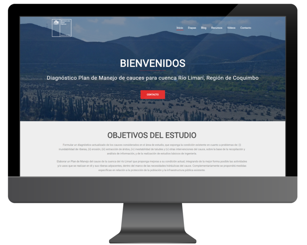 sitio web plan de manejo río limarí